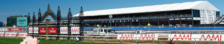 Flemington Winning Post