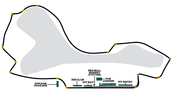 2025 Australian Grand Prix Map
